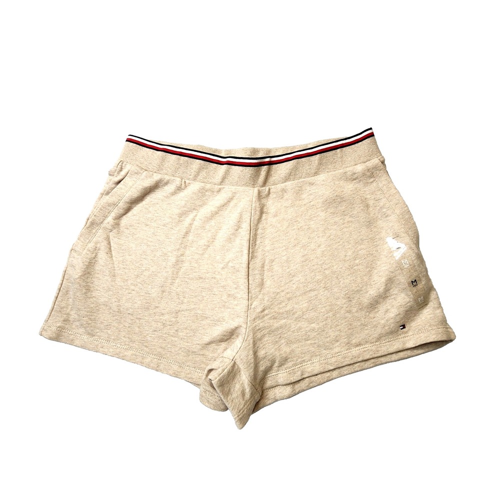 Tommy Hilfiger Women's Sweat Shorts Knit Elastic Waist Size Medium